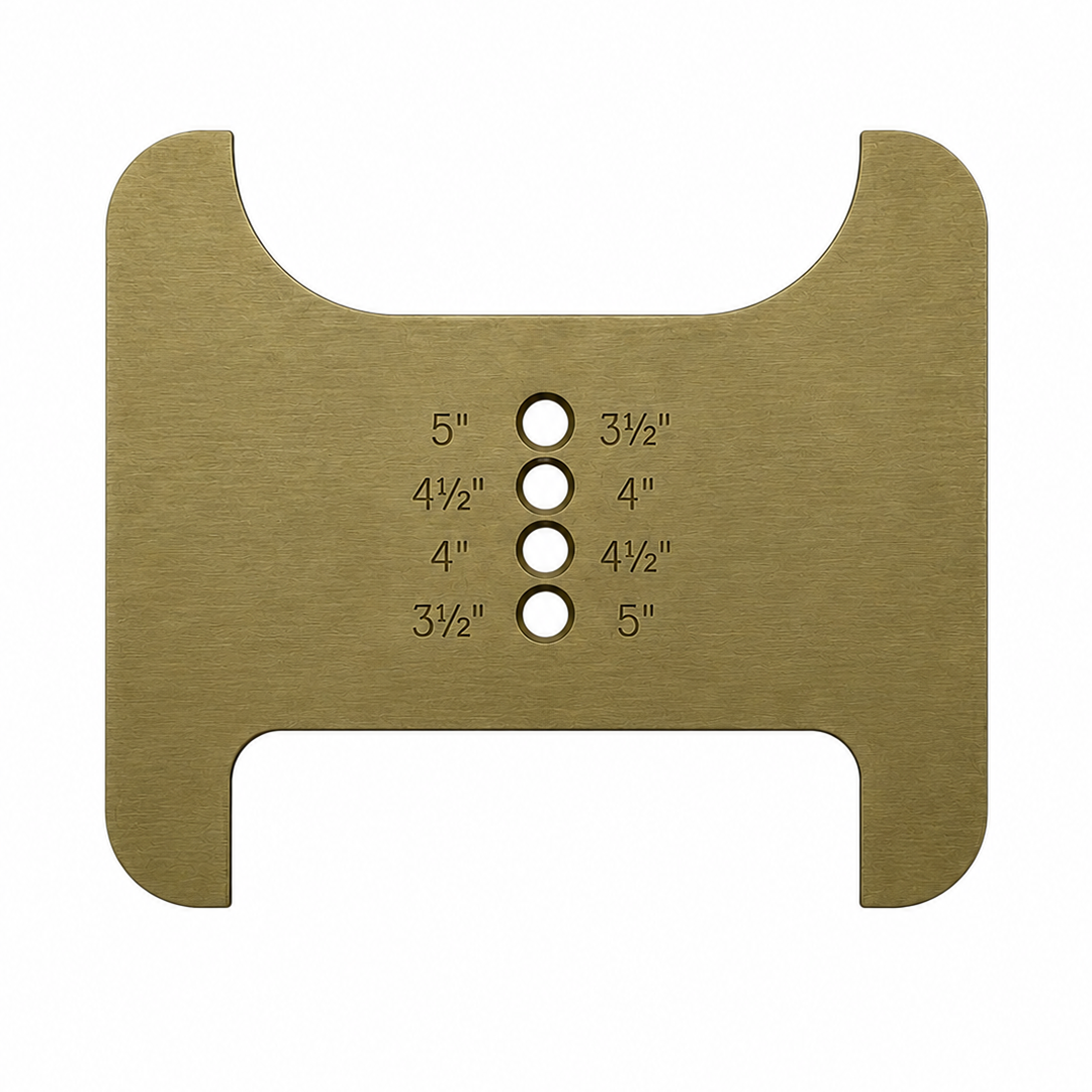 Butt Hinge Template Aluminum Guides