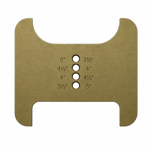 Butt Hinge Template Aluminum Guides