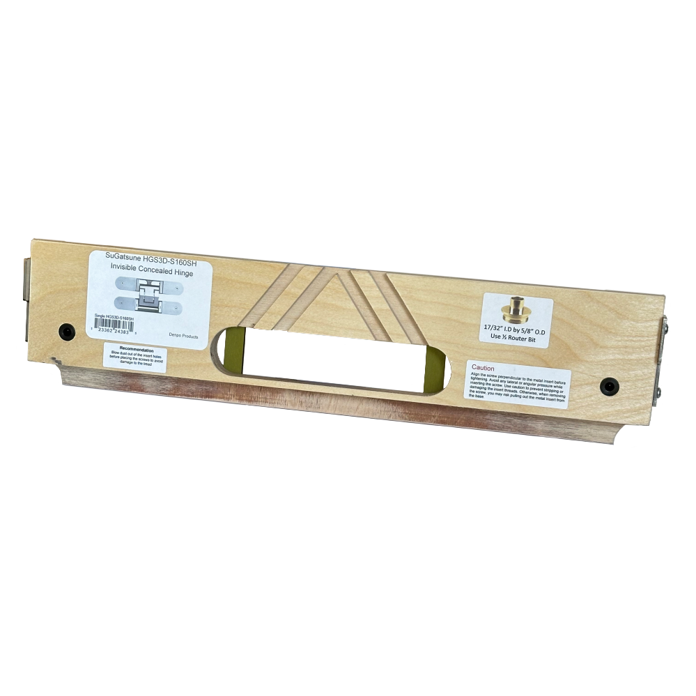 Sugatsune HGS3D-S160SH Single Hinge Template