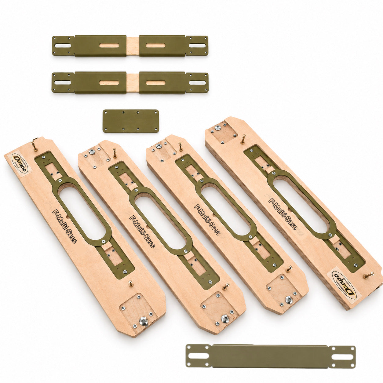 4-Hinge Invisible Soss Hinge Router Template (8’ to 9’ Doors)