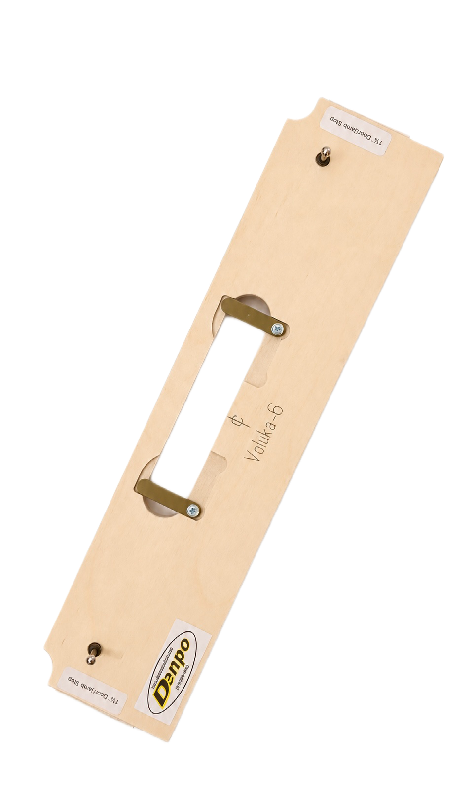 VOLUKA 6” Hidden Door Hinge Template - Single Invisible Door Hinge Router Jig