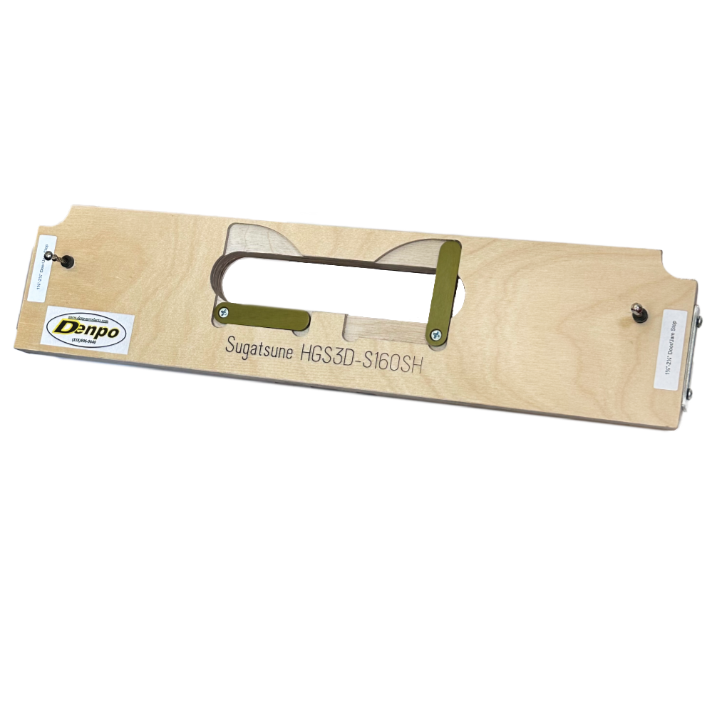 Sugatsune HGS3D-S160SH Single Hinge Template