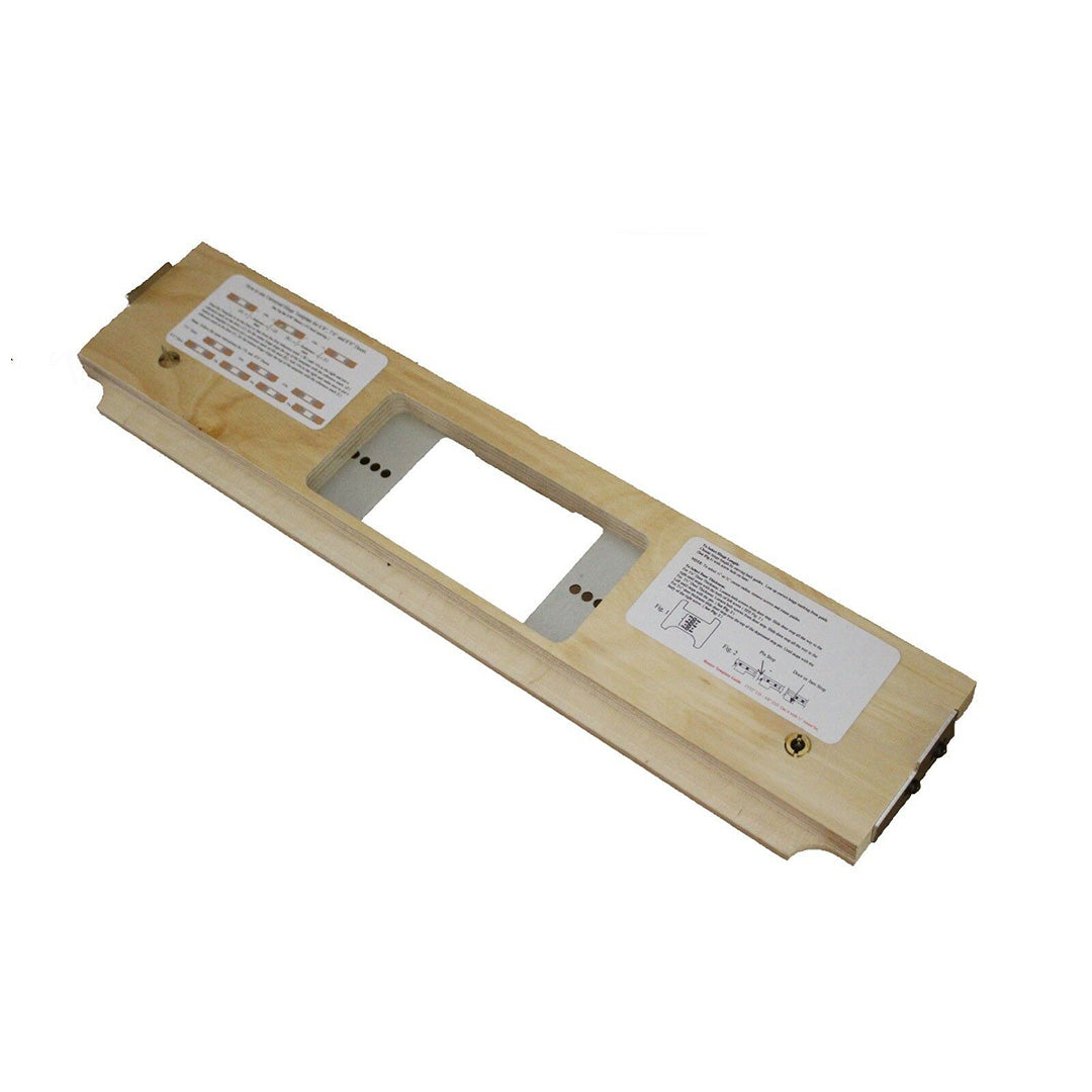 Hinge Single Router Template