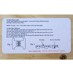 Hinge Single Router Template