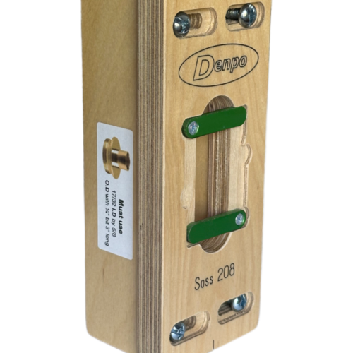 SOSS 208 Invisibile Cabinet Hinge Template